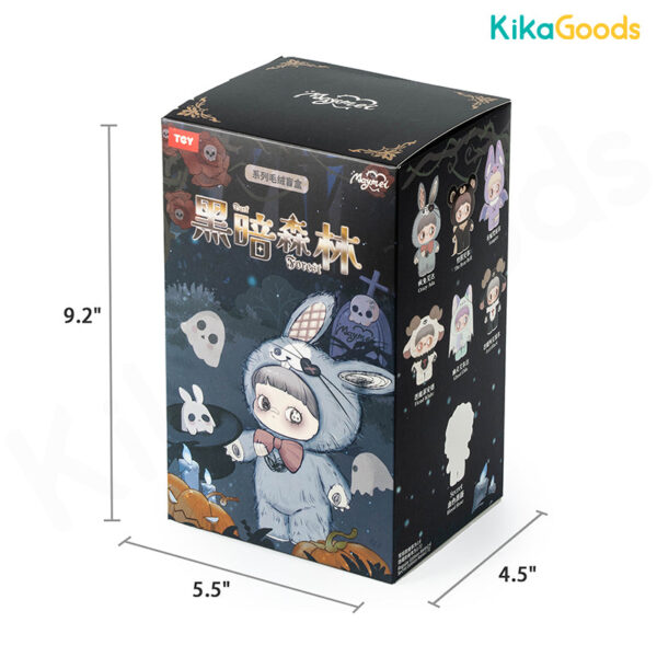 DS220100-4387-00-1PC MayMei Dark Forest Plush Blind Box - Cute Collectible Mystery Toy Set, Gothic Stuffed Animals for Kids & Teens (2025 New)