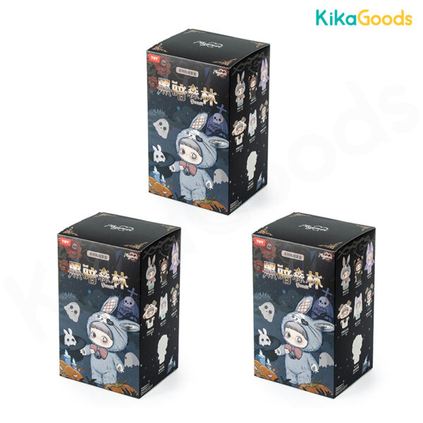 DS220100-4387-00-3PCS MayMei Dark Forest Plush Blind Box - Cute Collectible Mystery Toy Set, Gothic Stuffed Animals for Kids & Teens (2025 New)