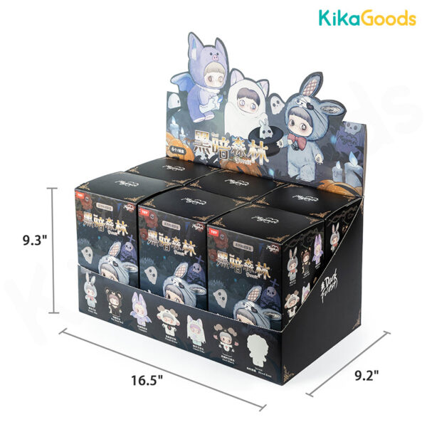 DS220100-4387-00-6PCS MayMei Dark Forest Plush Blind Box - Cute Collectible Mystery Toy Set, Gothic Stuffed Animals for Kids & Teens (2025 New)