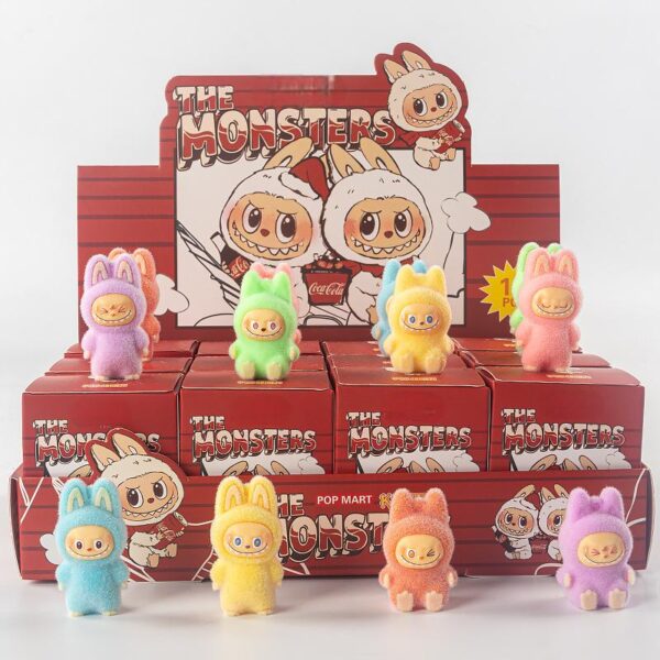 O1CN016QTPUJ2N7aRUI4GbI_!!2216396819916-0-cib POP MART Labubu Plush Flocked Figure – Collectible Blind Box Toy for Kids, Cute Gift & Decor (2025 New)