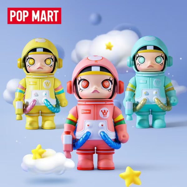 微信图片_20250610011752_42 POP MART SPACE MOLLY 2nd Anniversary Blind Box - Collectible Car Decor Figure, Limited Edition Toy Doll (2025 New)