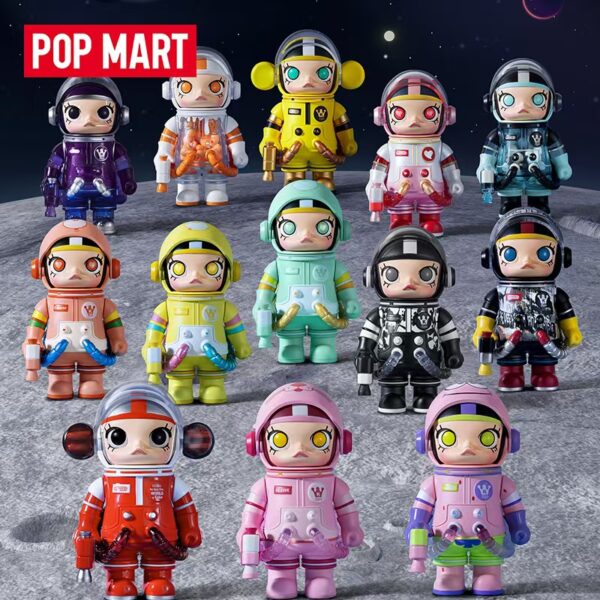 微信图片_20250610011752_45 POP MART SPACE MOLLY 2nd Anniversary Blind Box - Collectible Car Decor Figure, Limited Edition Toy Doll (2025 New)